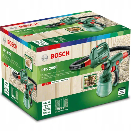 Електрически пистолет за боядисване BOSCH PFS 2000 Електрически пистолет за боядисване BOSCH PFS 2000