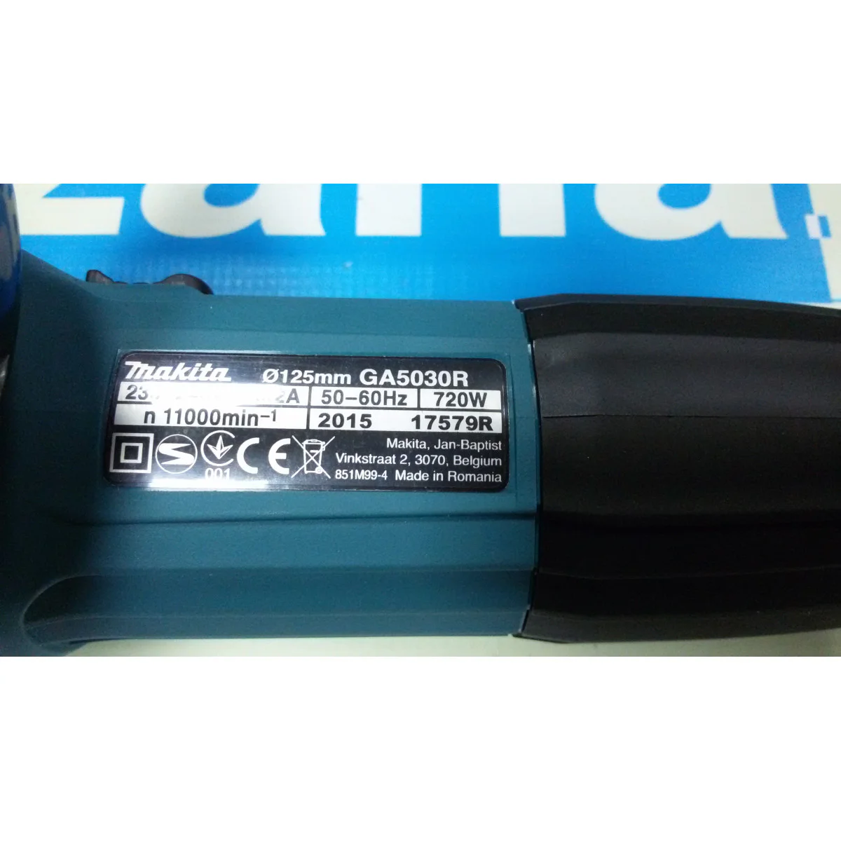 Ъглошлайф Makita GA5030R, 720W, 125мм, 11000об. GA5030R Ъглошлайф Makita GA5030R, 720W, 125мм, 11000об. GA5030R