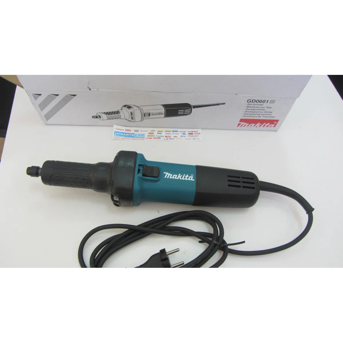 Прав Шлайф Makita GD0601 400W, 25000об., ф 6 мм GD0601 Прав Шлайф Makita GD0601 400W, 25000об., ф 6 мм GD0601