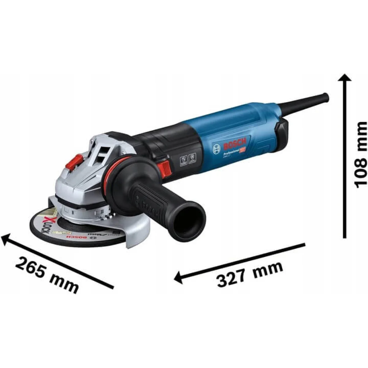 Ъглошлайф BOSCH GWS 17-125 S INOX 06017D0500