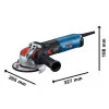 Ъглошлайф с X-LOCK Bosch GWX 17-125 S, 1700W, Ø125 mm 06017D2300