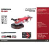 Ъглошлайф Райдер RD-AG45 - 230mm, 2500W с въртяща ръкохватка 020202