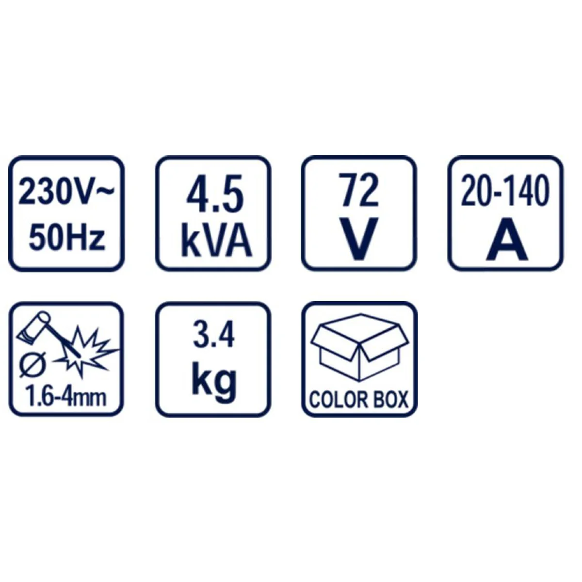 Инверторен електрожен 140A RD-IW16 077201