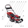 Косачка бензинова самоходна 4 в 1, Райдер RD-GLM08 075003