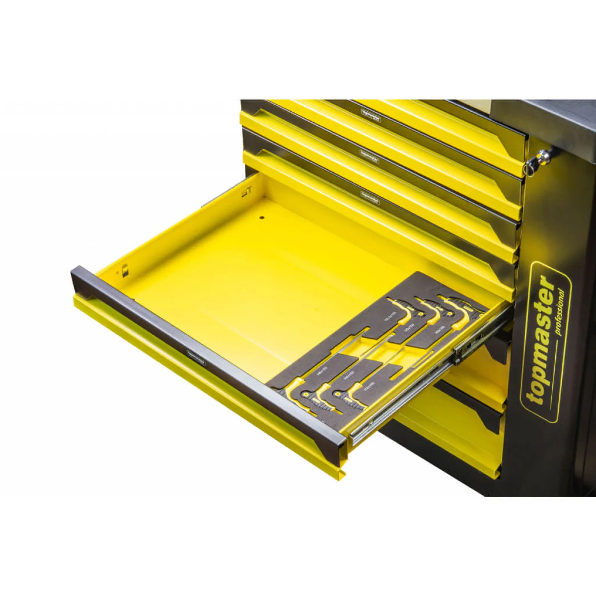 Количка за инструменти 7 чекмеджета 182 части Top Master Pro 455555