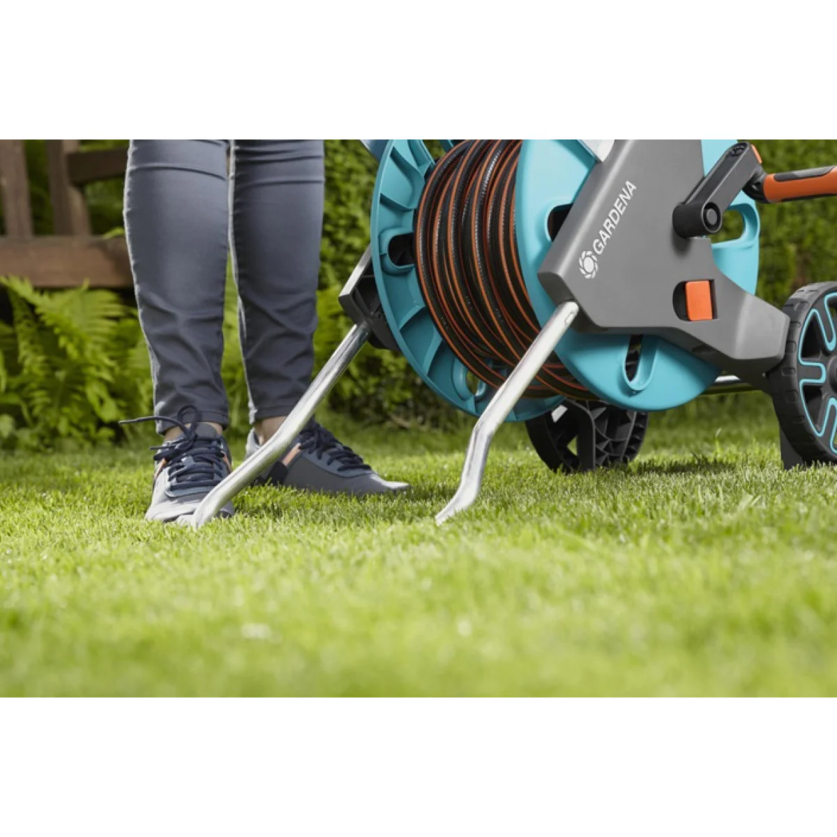 Количка за маркуч AquaRoll M Easy  GARDENA 18515-20