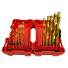 Комплект ударни накрайници 33 бр. и свредла 10 бр, Milwaukee 4932478900
