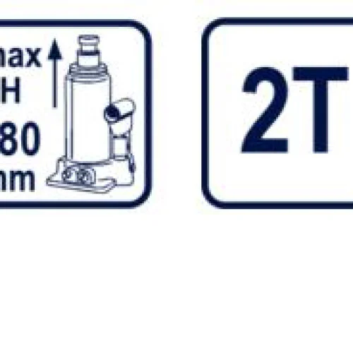 Крик хидравличен тип “крокодил” 2t 85-380mm RD-TJ06