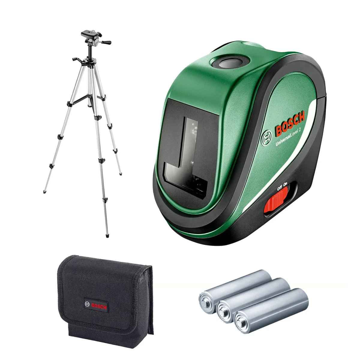 Лазерен нивелир BOSCH UniversalLevel 2 в комплект със стойка 0603663803 Лазерен нивелир BOSCH UniversalLevel 2 в комплект със стойка 0603663803