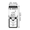 Лазерна противоударна ролетка BOSCH GLM 40 0601072900