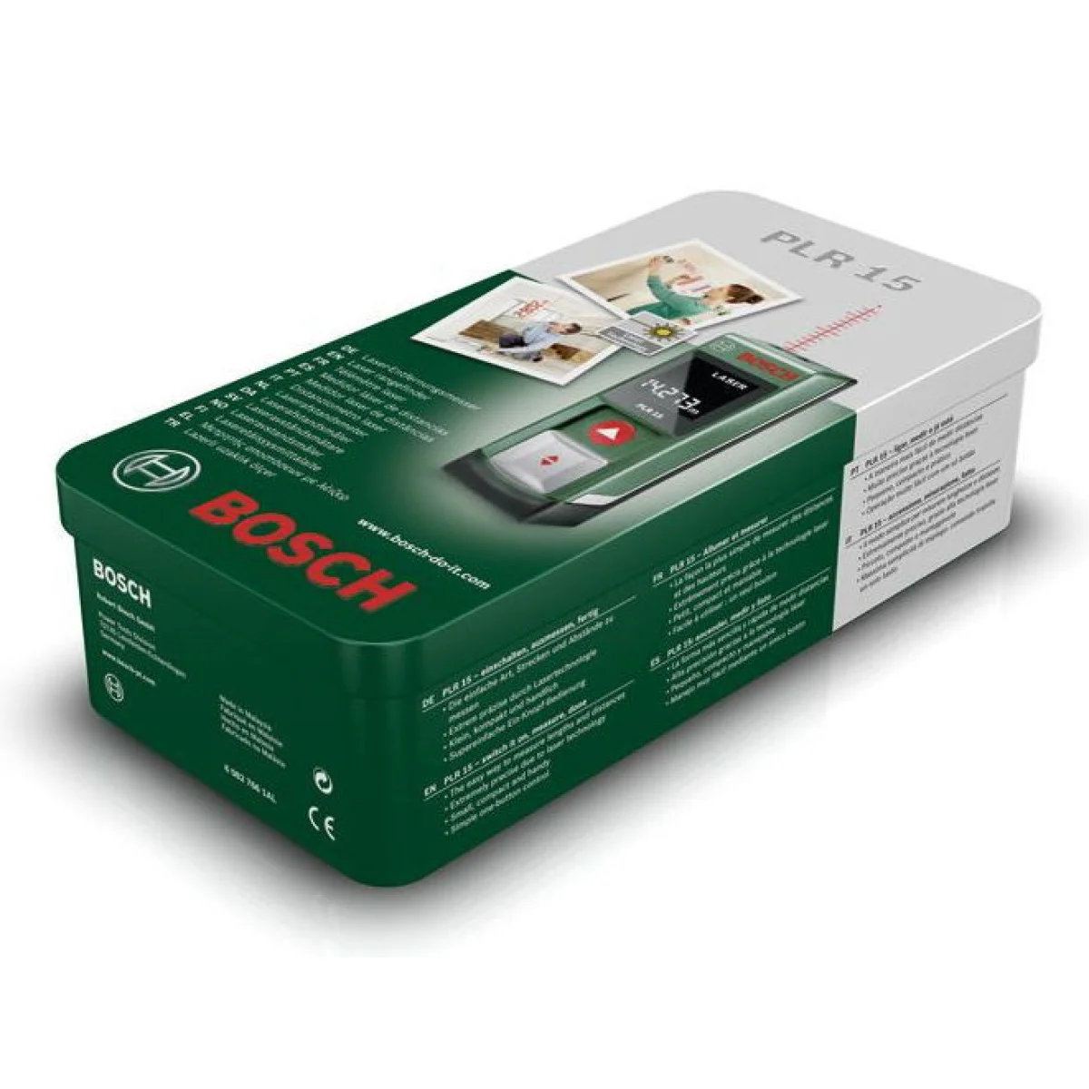 Лазерна противоударна ролетка BOSCH PLR 15 0603672021 Лазерна противоударна ролетка BOSCH PLR 15 0603672021