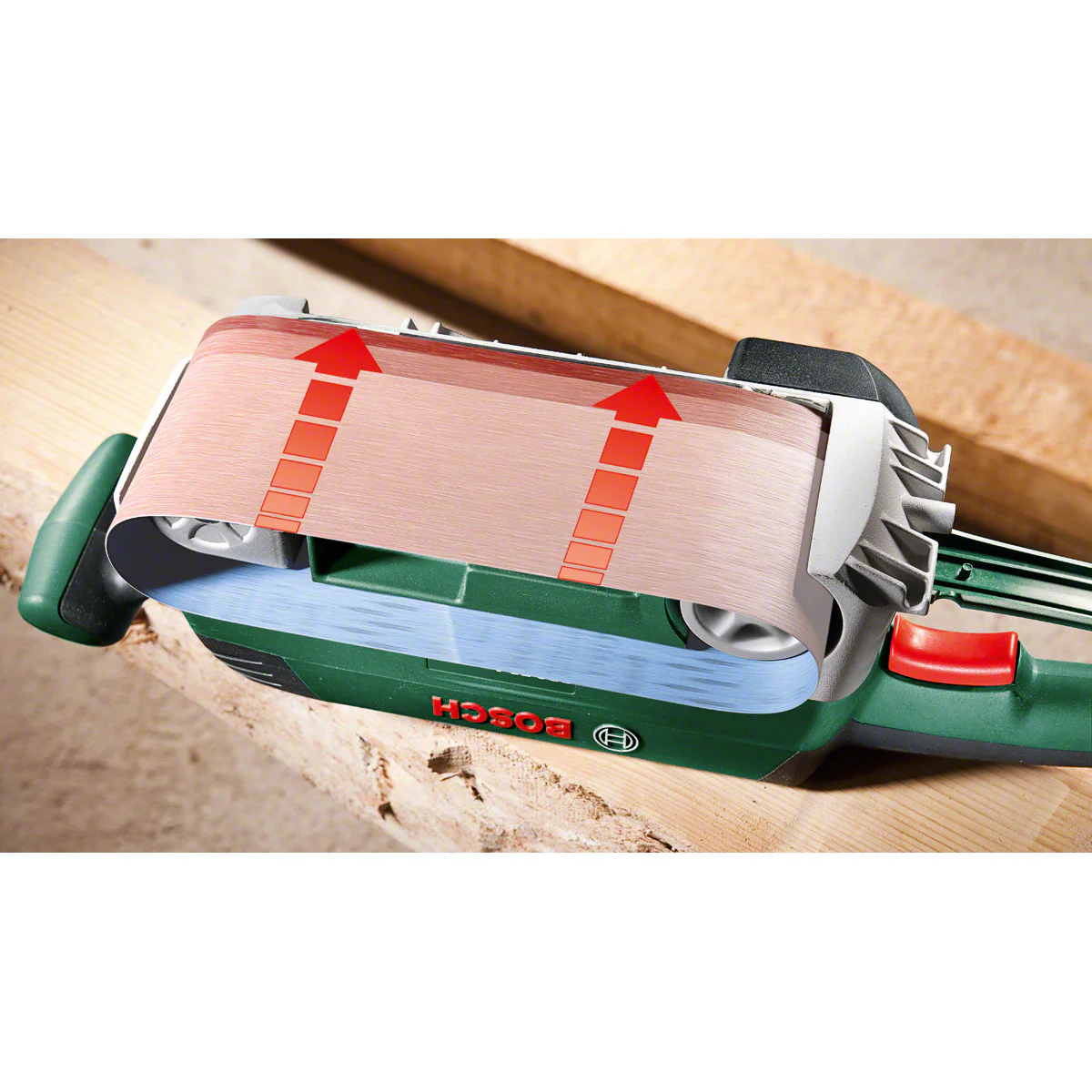 Лентов шлайф BOSCH PBS 75 A, 710 W 06032A1000 Лентов шлайф BOSCH PBS 75 A, 710 W 06032A1000