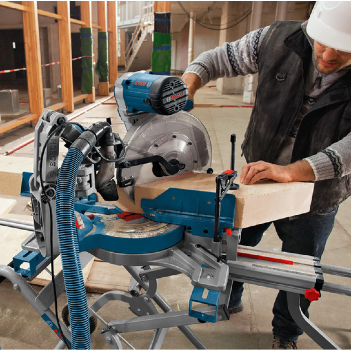Настолен циркуляр за дърво Bosch GCM 12 GDL 0601B23600