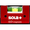Нивелир  мини магнитен 68 мм, 0.75 мм/м, Go! magnetic - Sola 01621101