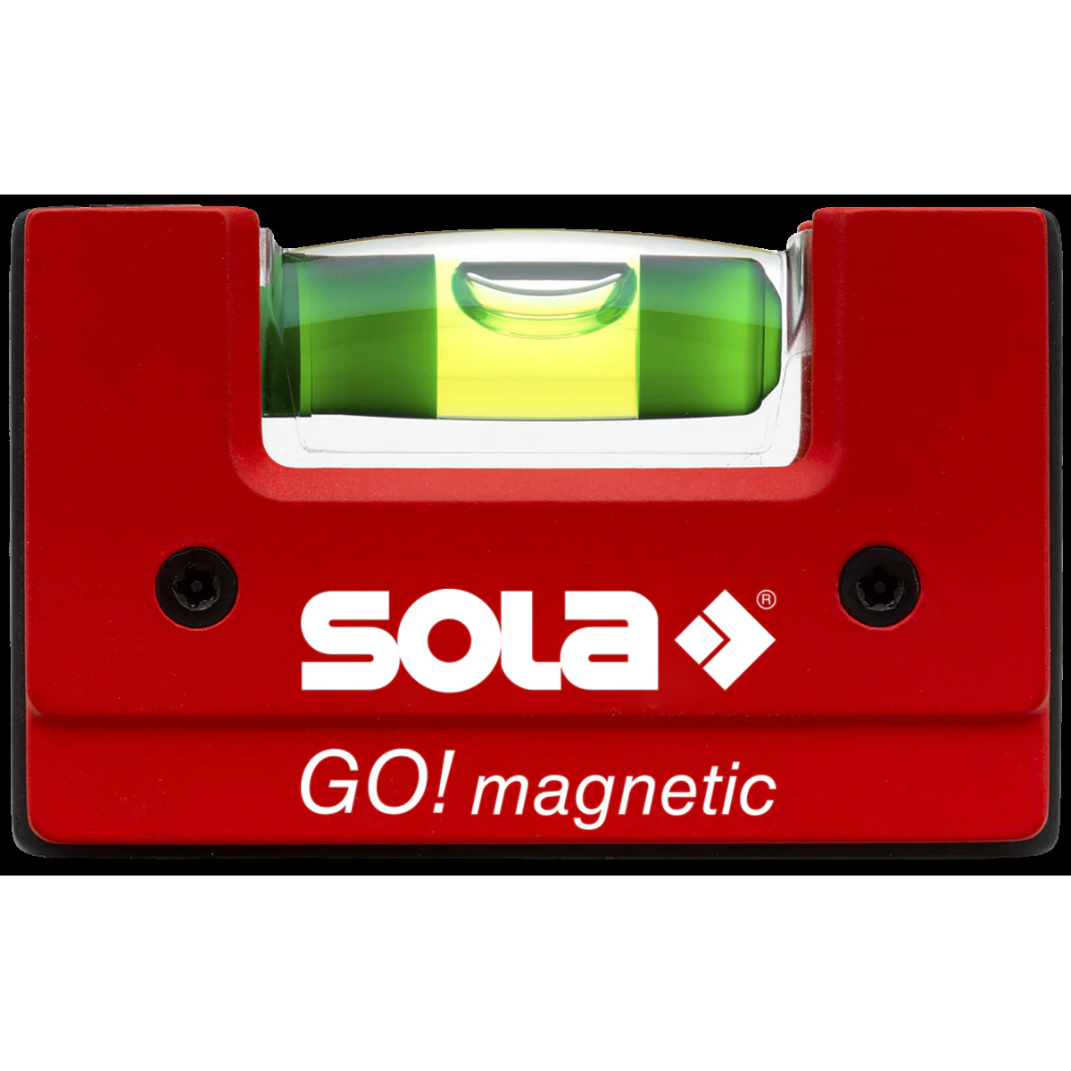 Нивелир  мини магнитен 68 мм, 0.75 мм/м, Go! magnetic - Sola 01621101