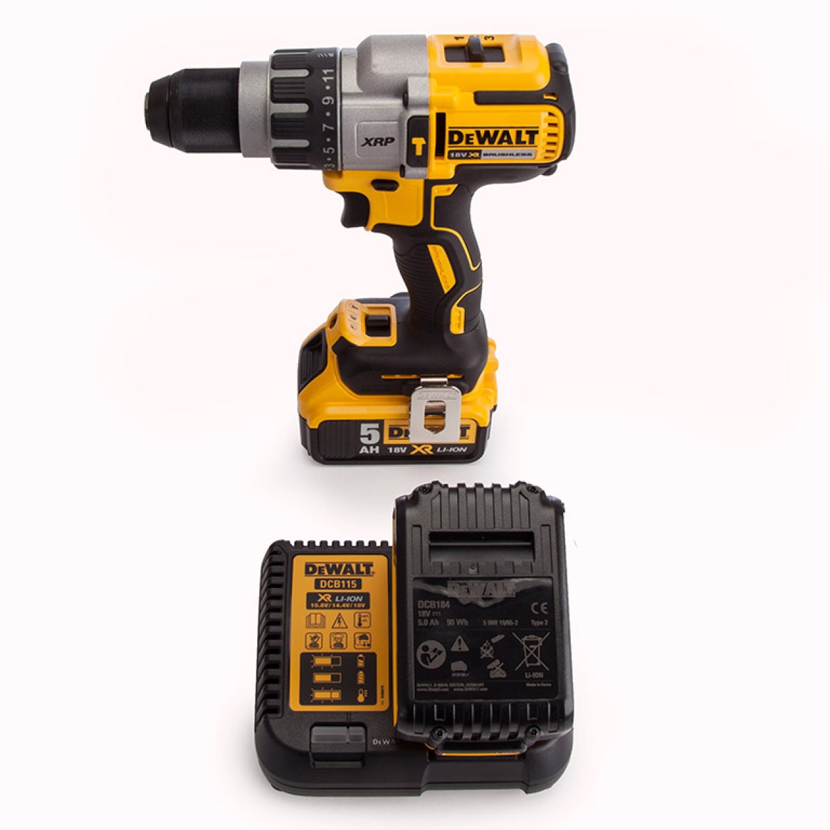 Акумулаторна ударна бормашина-винтоверт Dewalt DCD996P2 2бр18 V, 5 Ah, 95 Nm