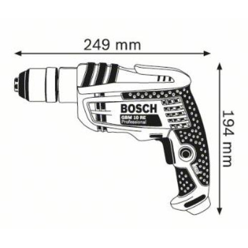 Електрическа бормашина Bosch GBM 10 RE