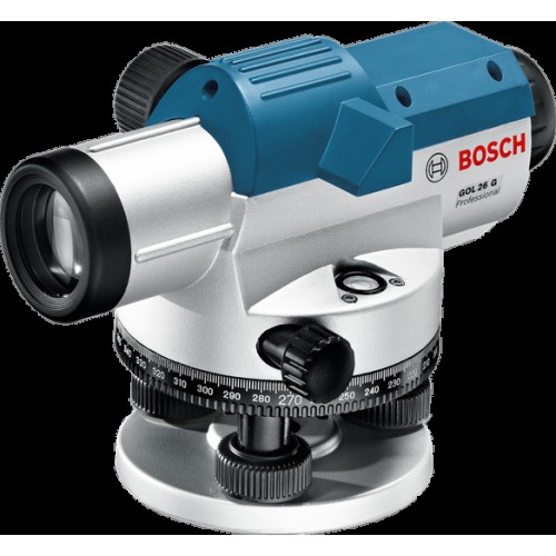 Оптичен нивелиращ уред Bosch GOL 26 G +BT 160 + GR 500 