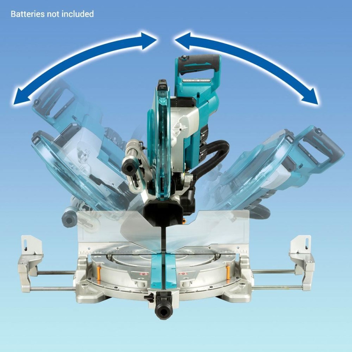 Акумулаторен настолен циркуляр MAKITA DLS211ZU - соло машина