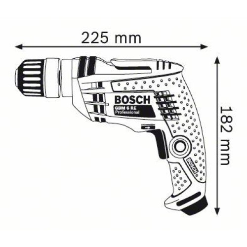 Едноскоростна Бормашина Bosch GBM 6 RE