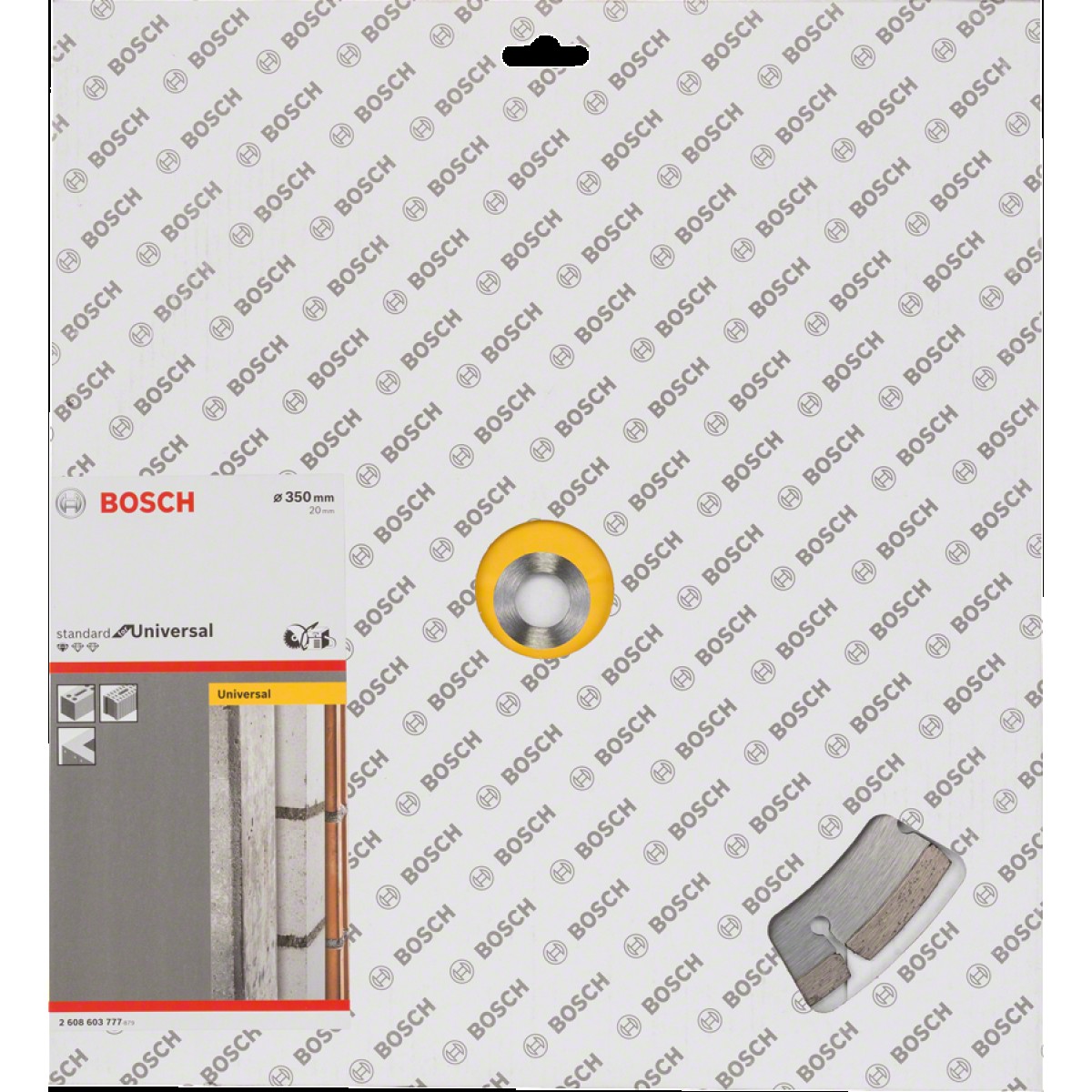  Диамантен диск за сухо рязане , ф 350 x 20,00 x 3,1 x10 mm ,  Bosch Standard for Universal 