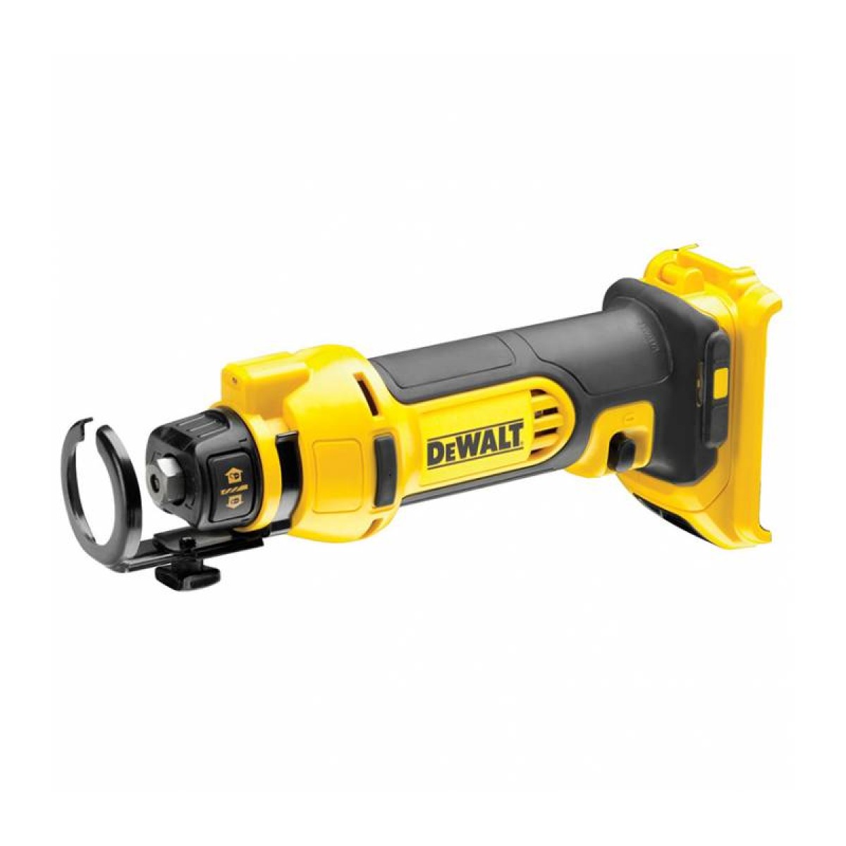 Акумулаторна фреза за гипсокартон DeWALT DCE555N, 18 V, 1/4" и 1/8", без батерия и зарядно