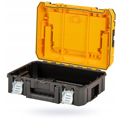 Куфар за инструменти пластмасов DeWALT, 332х440х183 мм, черен, TSTACK IP54