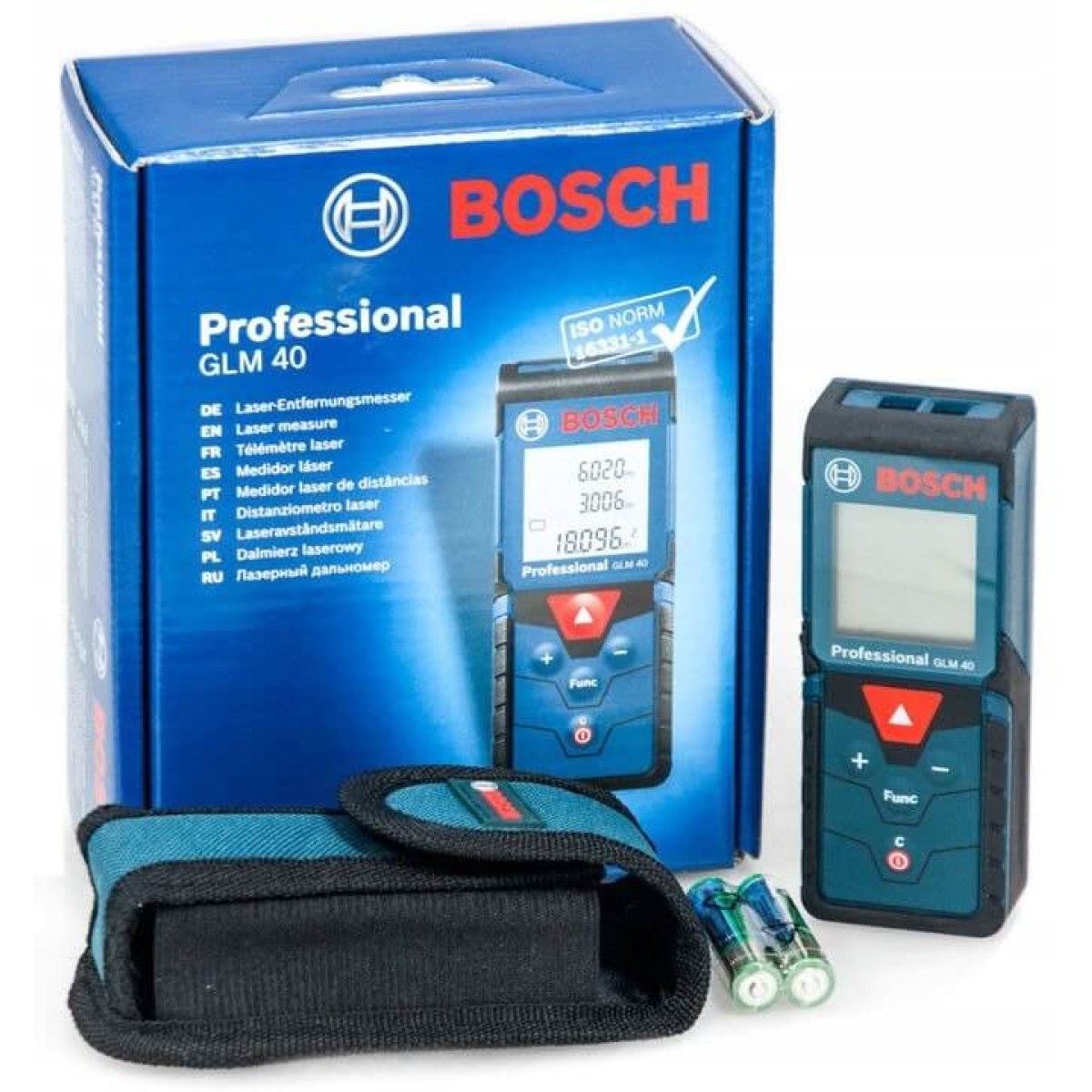 Лазерна противоударна ролетка BOSCH GLM 40 - 40м