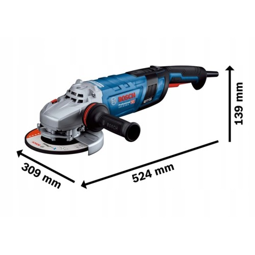 Ъглошлайф Bosch GWS 30-180 B, 180 mm, 2800 W