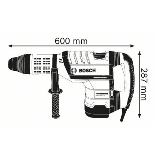 Перфоратор Bosch GBH 12-52 DV 