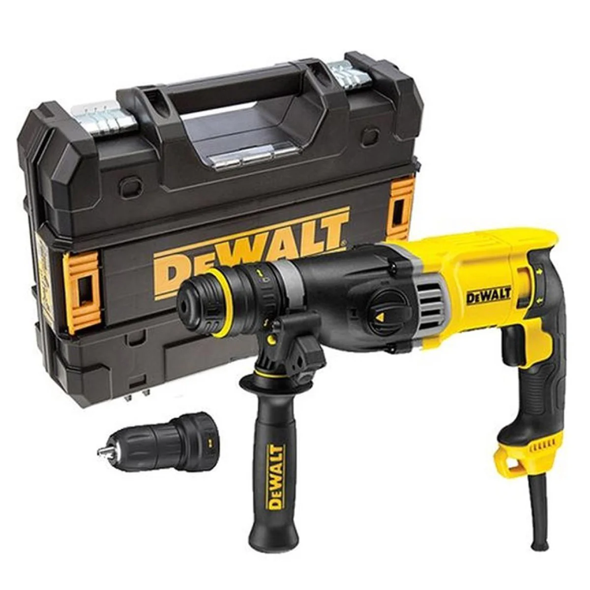 Перфоратор Dewalt D25144K, сменяем патрон D25144K