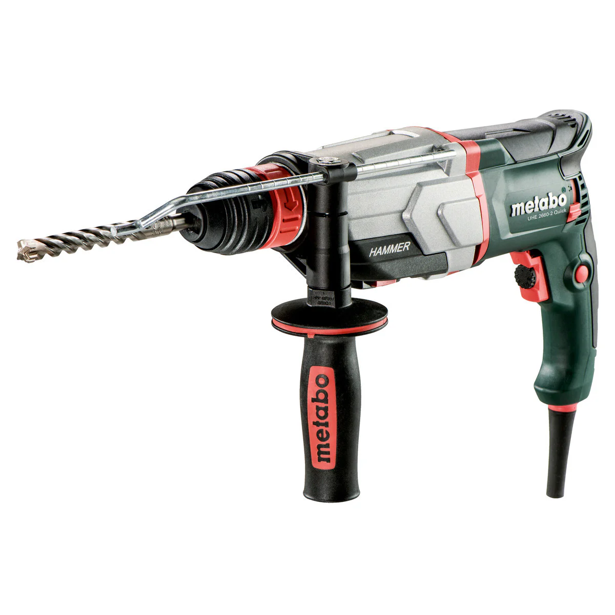 Перфоратор Metabo UHE 2660-2 QUICK MULTI,  800W 26mm  -  Metabo с допълнителен патронник 600697500