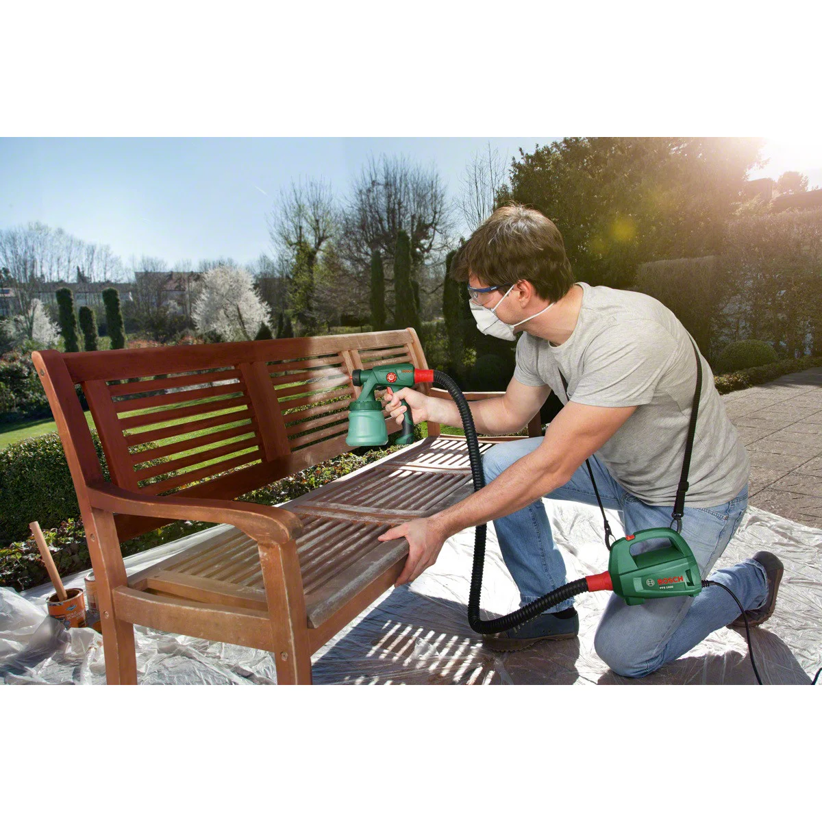 Пистолет за боядисване BOSCH PFS 1000 - 410W 0603207000