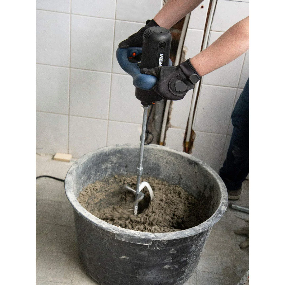 Електрическа бъркалка, миксер  FERM PMM1006 120 мм PMM1006