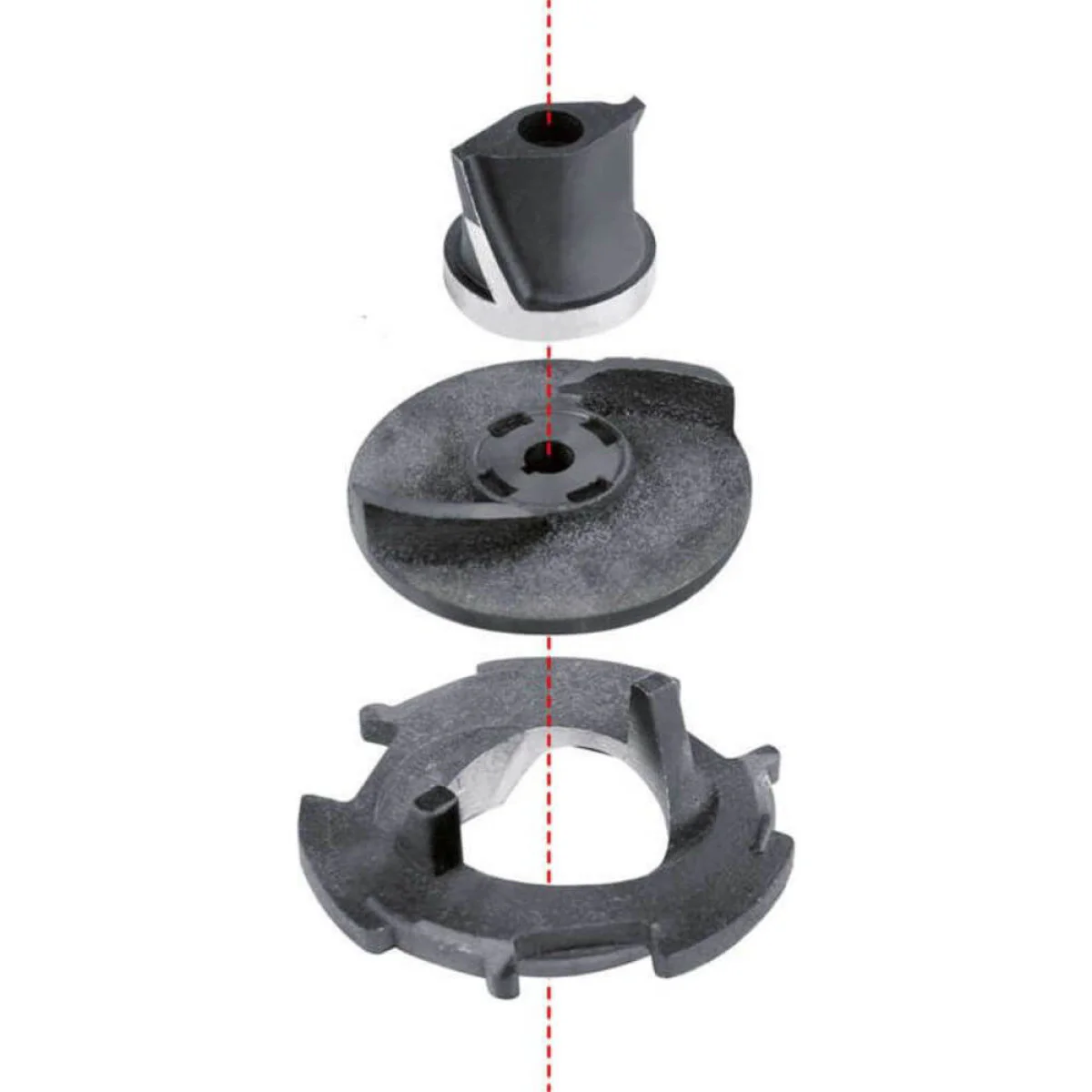 Потопяема помпа за вода с мелница YATO, чугун, 750 W, max 16000л час 85350