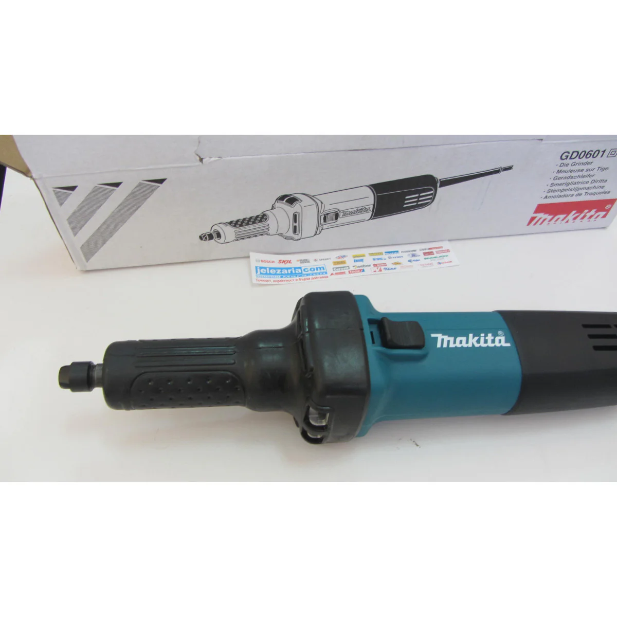 Прав Шлайф Makita GD0601 400W, 25000об., ф 6 мм GD0601 Прав Шлайф Makita GD0601 400W, 25000об., ф 6 мм GD0601