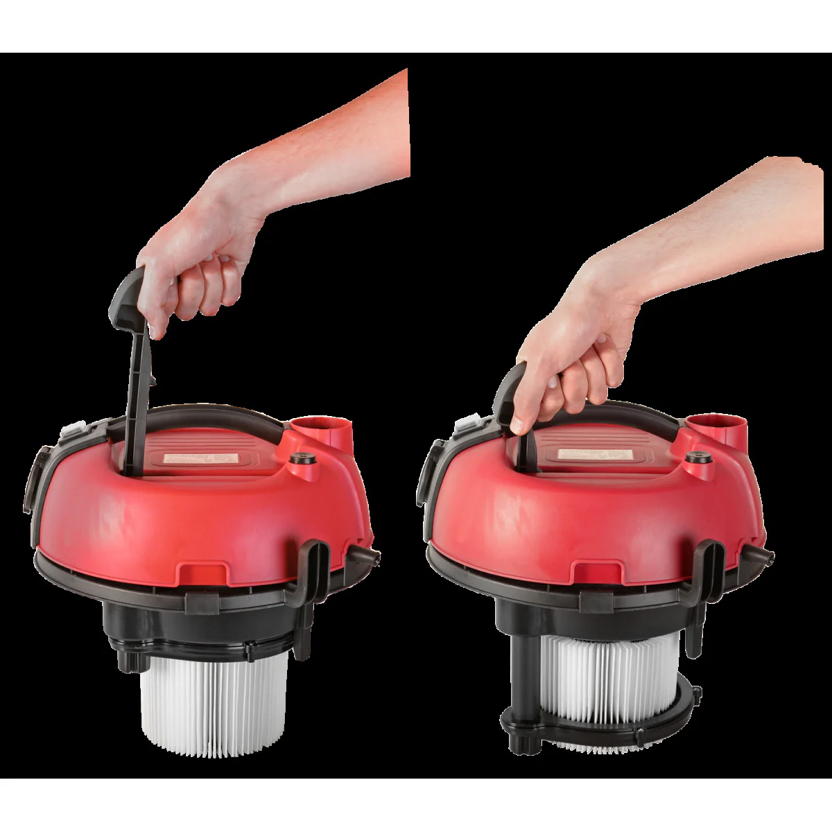 Прахосмукачка за сухо и мокро 1300W 30L самопочистващ филтър, Райдер RDP-WC04 090310