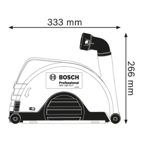 Прахоуловител GDE 230 FC-T Bosch 