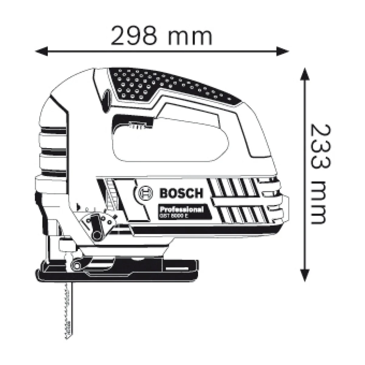 Прободен трион Bosch GST 8000 E 060158H000