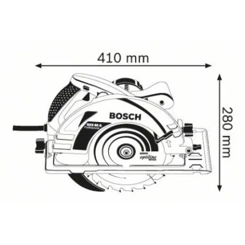 Ръчен циркуляр BOSCH GKS 85 G