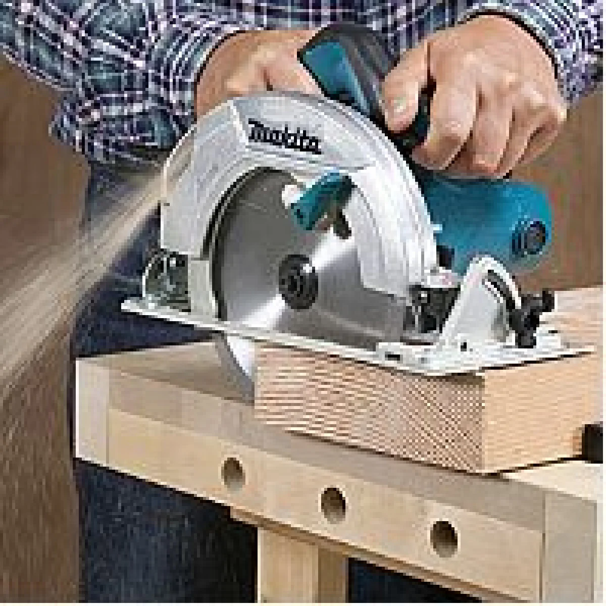 Ръчен циркуляр Makita HS7601 1200W, 190 мм HS7601
