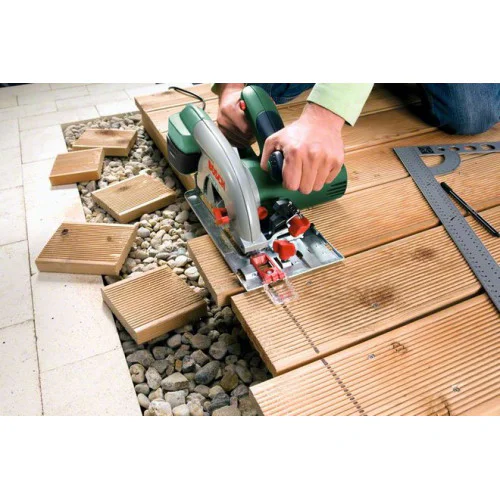 Ръчен циркуляр PKS 55 A Bosch прахоулавяне