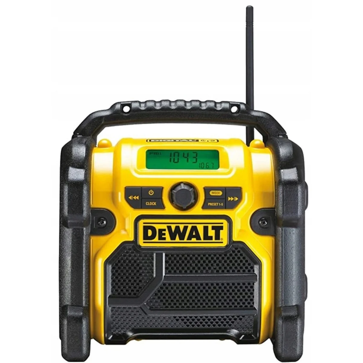 Радио за строителна площадка Dewalt DCR020 DAB + FM AUX XR Li-Ion DCR020