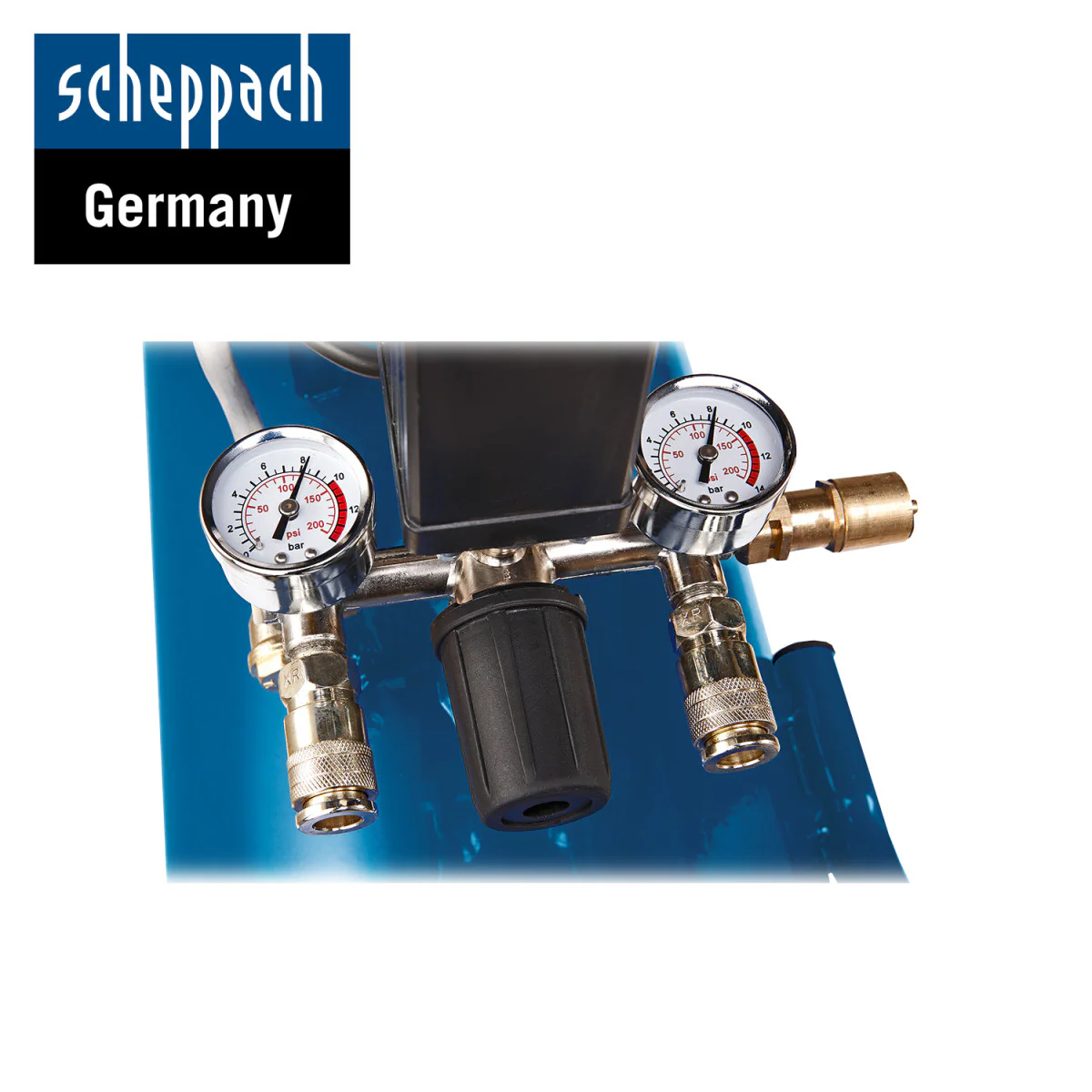 Компресор двуцилиндров Scheppach HC52DC 50л SCH 5906101901 Компресор двуцилиндров Scheppach HC52DC 50л SCH 5906101901