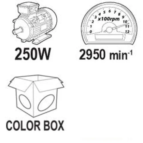 Шмиргел 250W ø150mm Райдер RDP-BG04 Шмиргел 250W ø150mm Райдер RDP-BG04