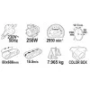 Шмиргел с лентов шлайф 250W ø150mm 50х686 Райдер RDP-BG05 061105