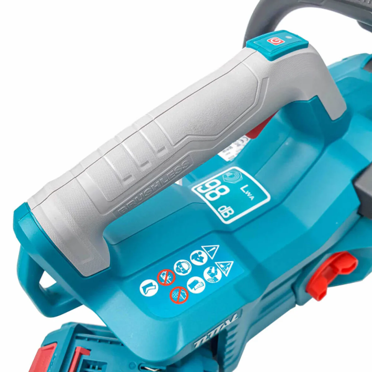 Акумулаторен верижен трион TOTAL Industrial TGSLI201286, 30 см, 2 x 20V 4Ah TGSLI201286