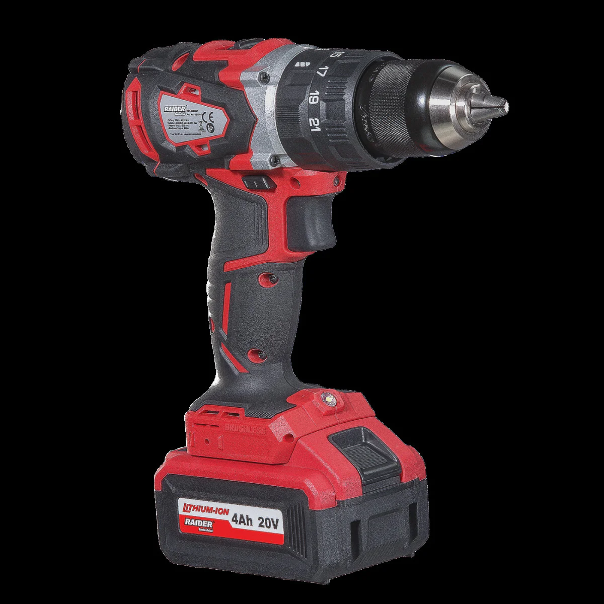 Ударна акумулаторна бормашина RAIDER RDI-CDB01 011501 Ударна акумулаторна бормашина RAIDER RDI-CDB01 011501