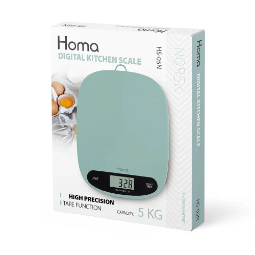 Везна кухненска HOMA HS-05N NORSK кафява