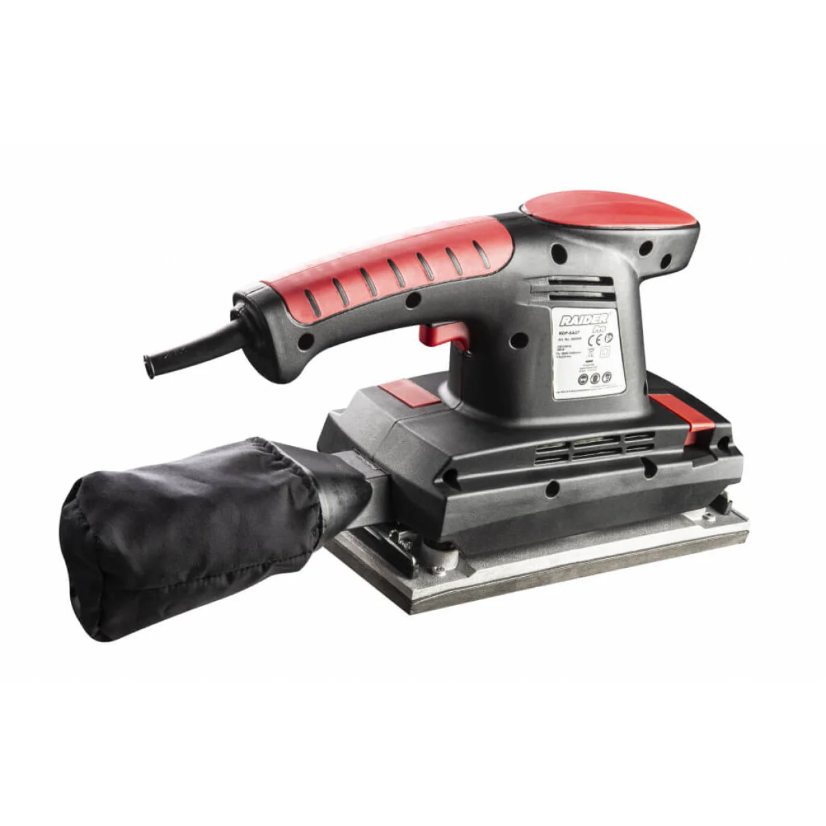 Виброшлайф RDP-SA27 Black edition 380W, 115х230mm 040406